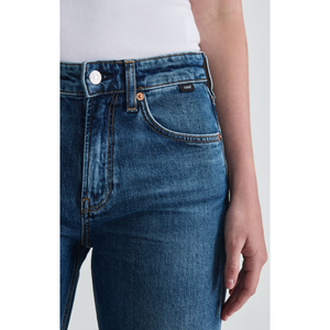 Grace Mid Brushed Classic Denim