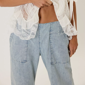 Breezy Denim Pull On