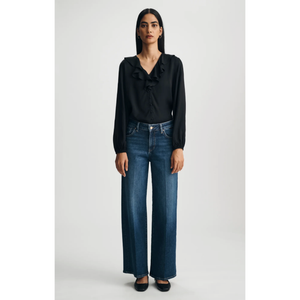 Paloma Mid Rise Jeans | Dark Brushed Gold Premium