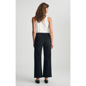Paloma Mid Rise Dark Smoke Denim