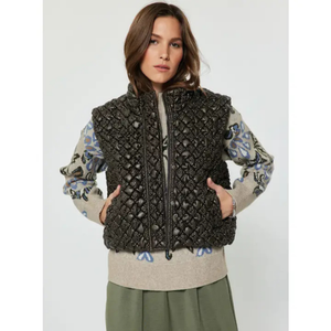 Diamond Quilted Puffer Vest