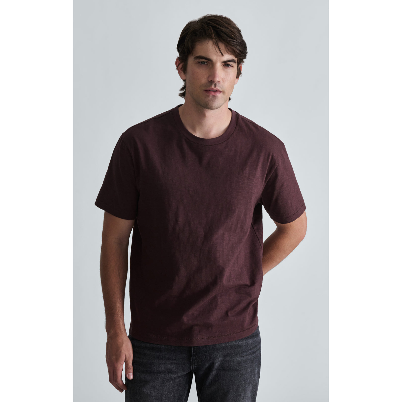 Short Sleeve Tee in Fudge