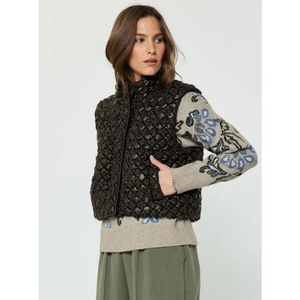 Diamond Quilted Puffer Vest