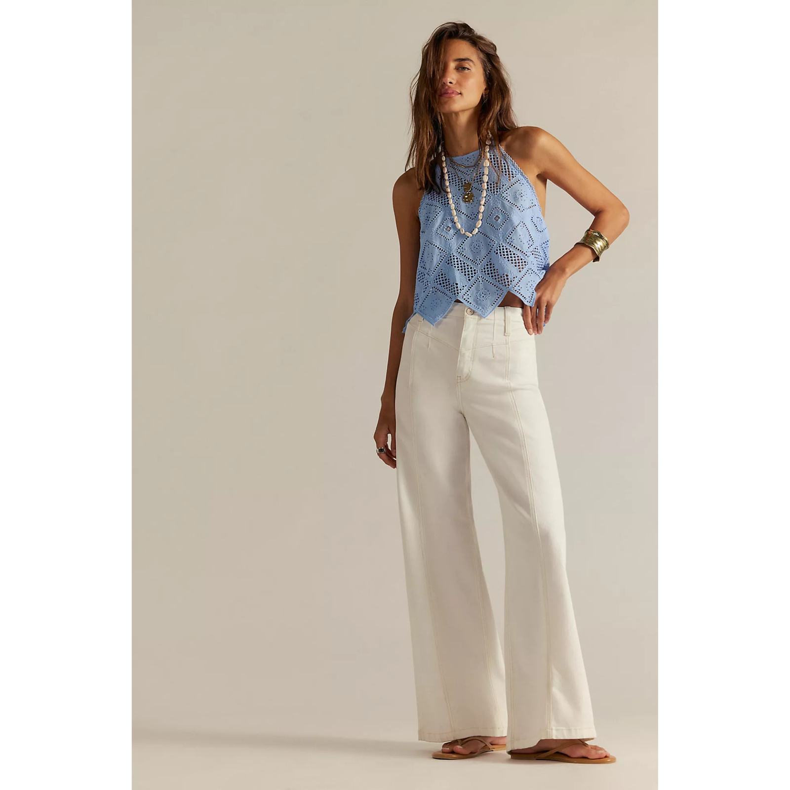 Libre Wide Leg/ Lock And Key