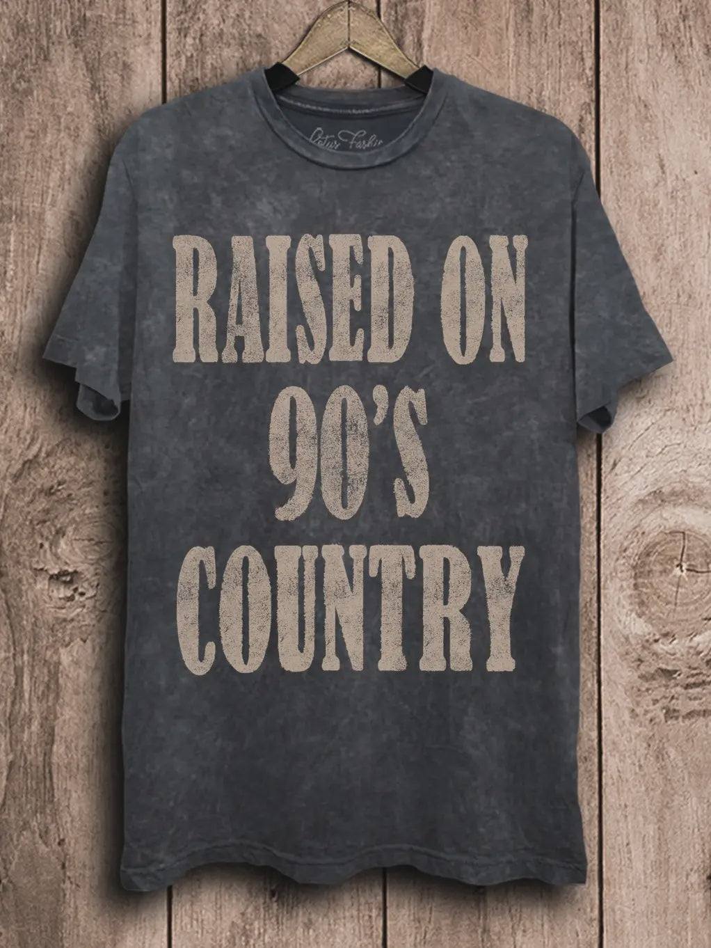 Raised On 90s Country Graphic Top