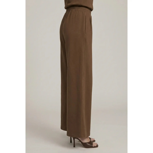 Pleated Wide Leg Pant