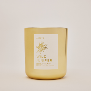 Arroyo Gold Glass Candle 13 oz