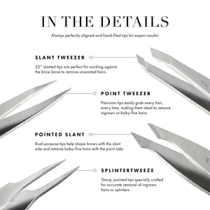 Classic Slant Tweezer