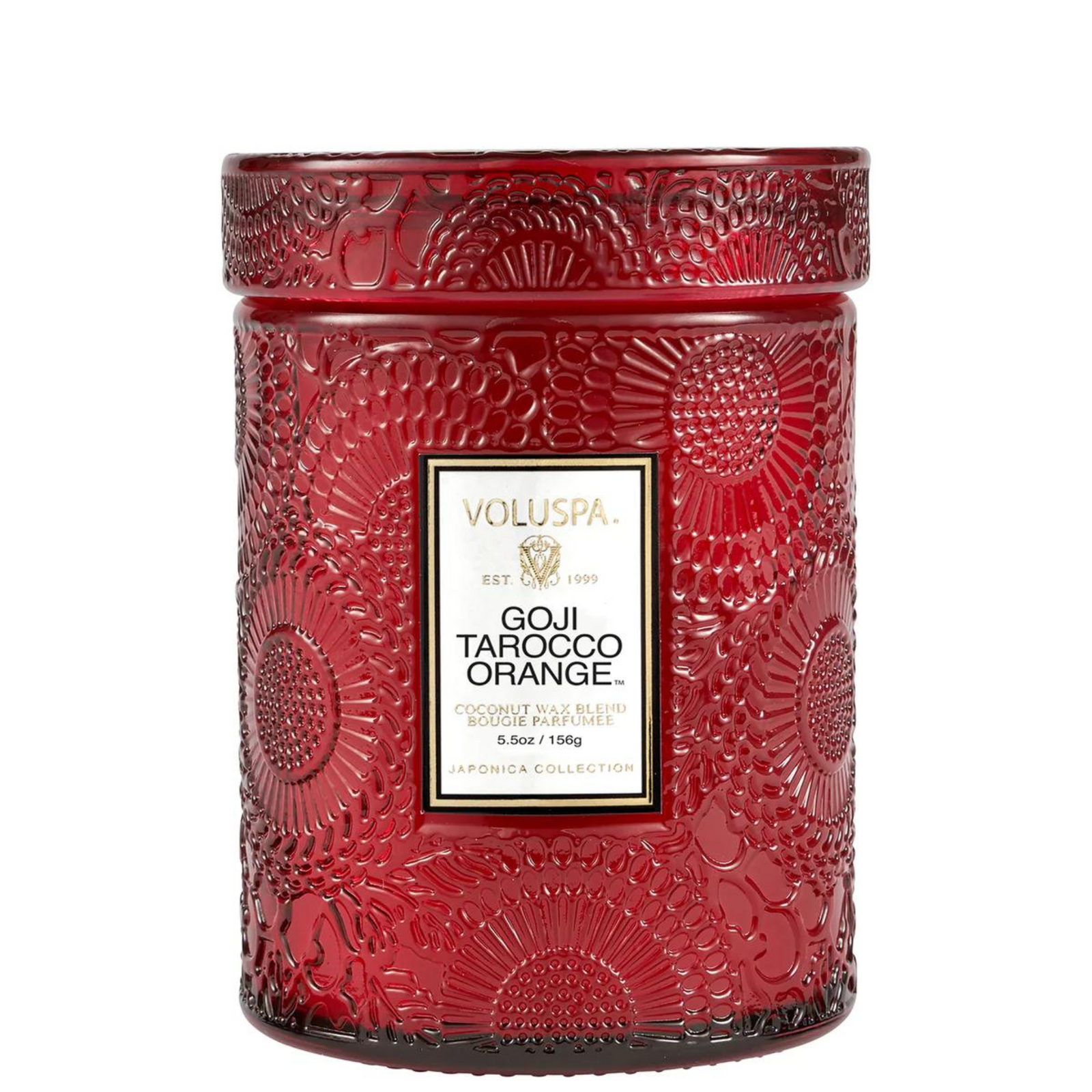 GOJI TAROCCO ORANGE SMALL JAR CANDLE
