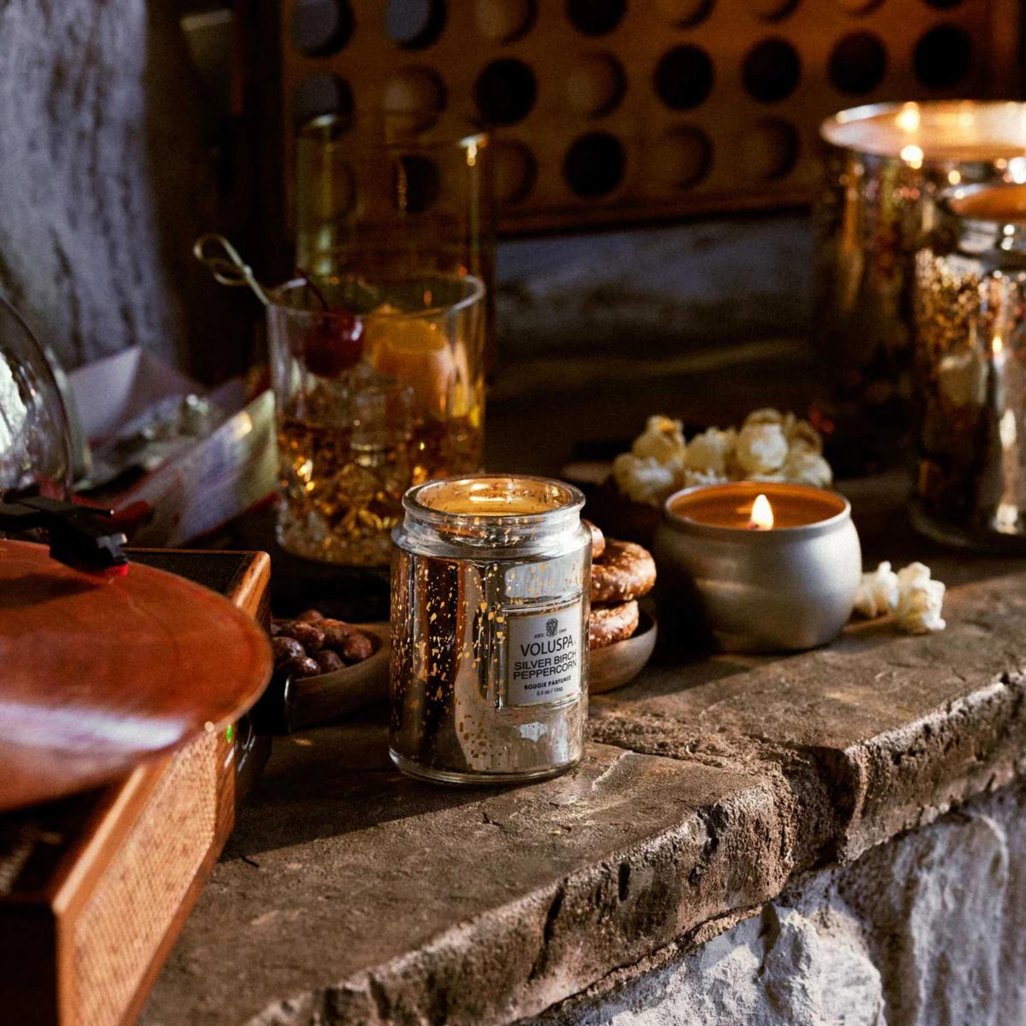Silver Birch Peppercorn Small Jar Candle