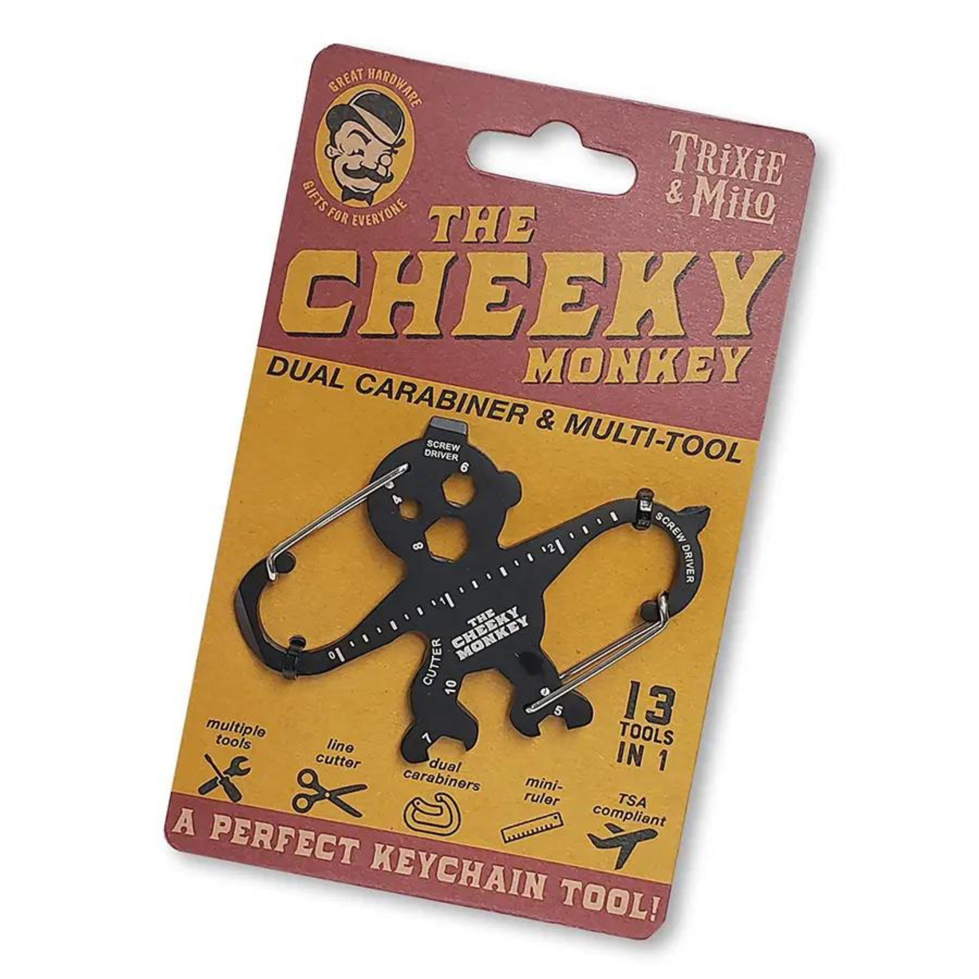 Cheeky Monkey Double S-Carabiner Multi-tool