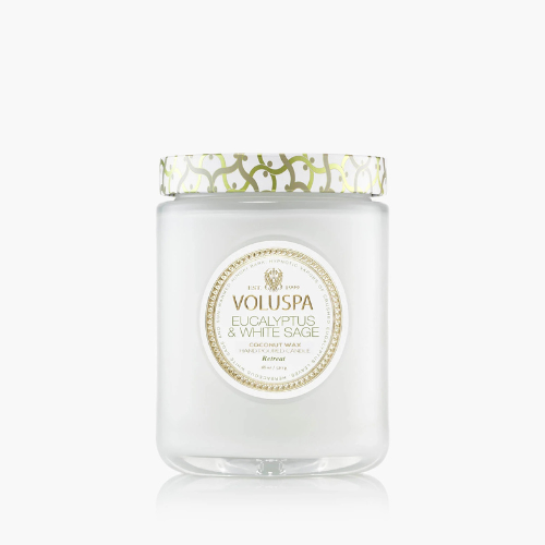 Eucalyptus & White Sage Large Candle