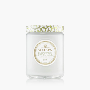 Eucalyptus & White Sage Large Candle