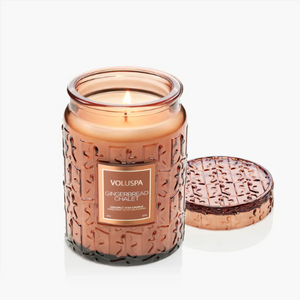 Gingerbread Chalet Large Jar