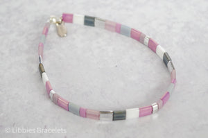 Small Seed Bead Stretch Bracelet