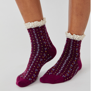 Waffle Knit Sock