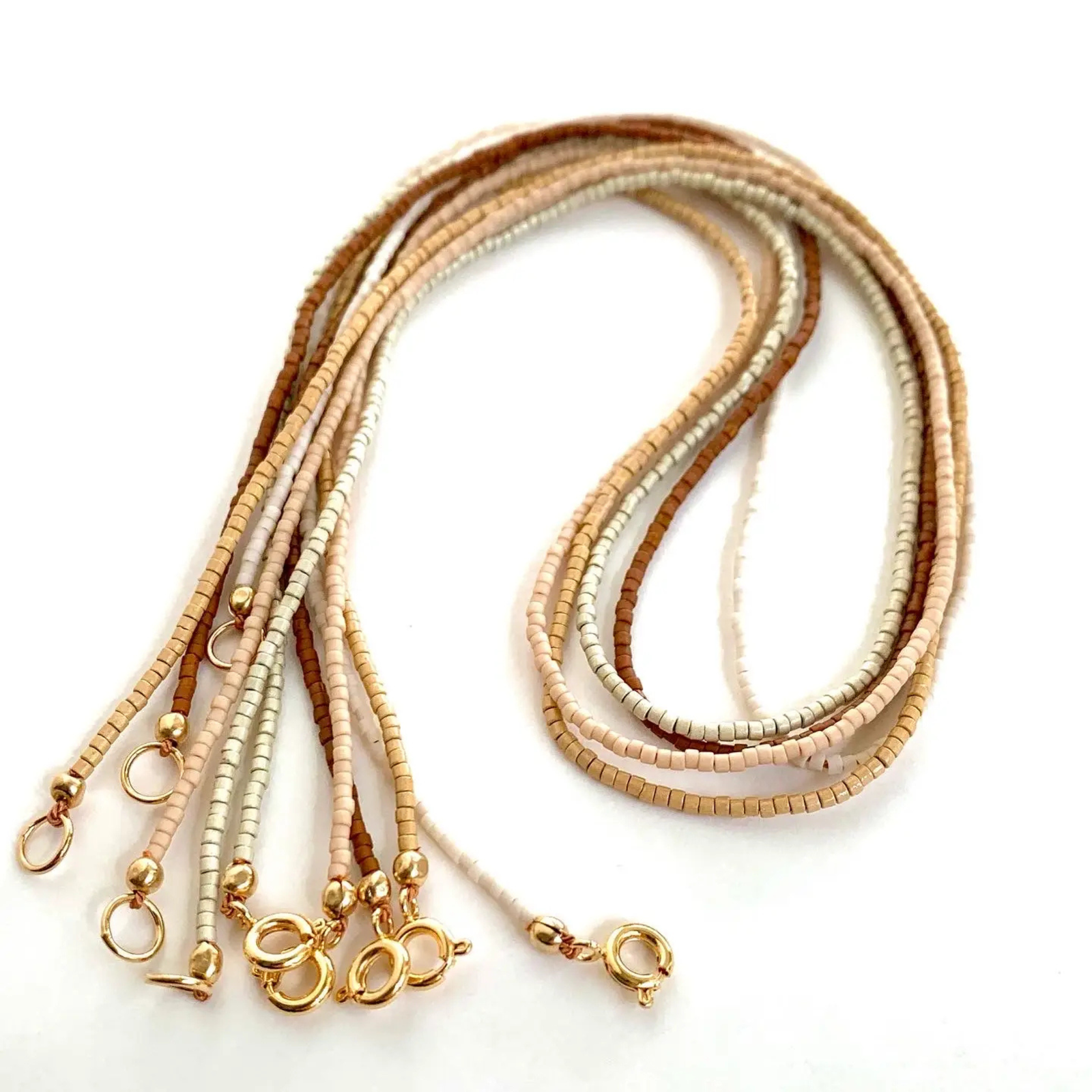 Monochrome Beaded Necklace