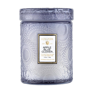 Apple Blue Clover - Small Candle