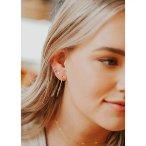 Tiny Heart Studs