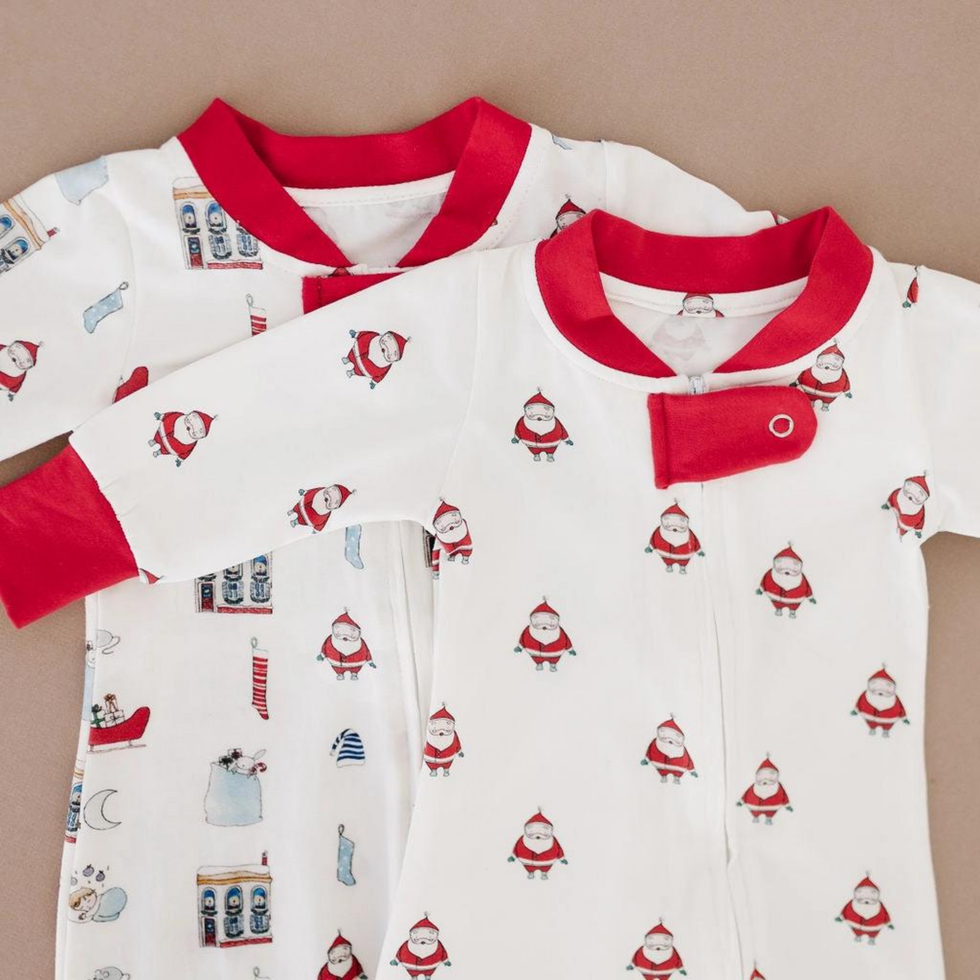 Infant Footed Christmas PJ's