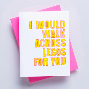 Walk Across Legos