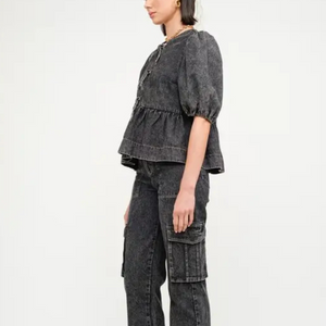Norah Denim Blouse