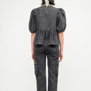 Norah Denim Blouse