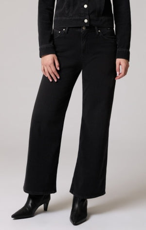 Paloma Mid Rise Dark Smoke Denim