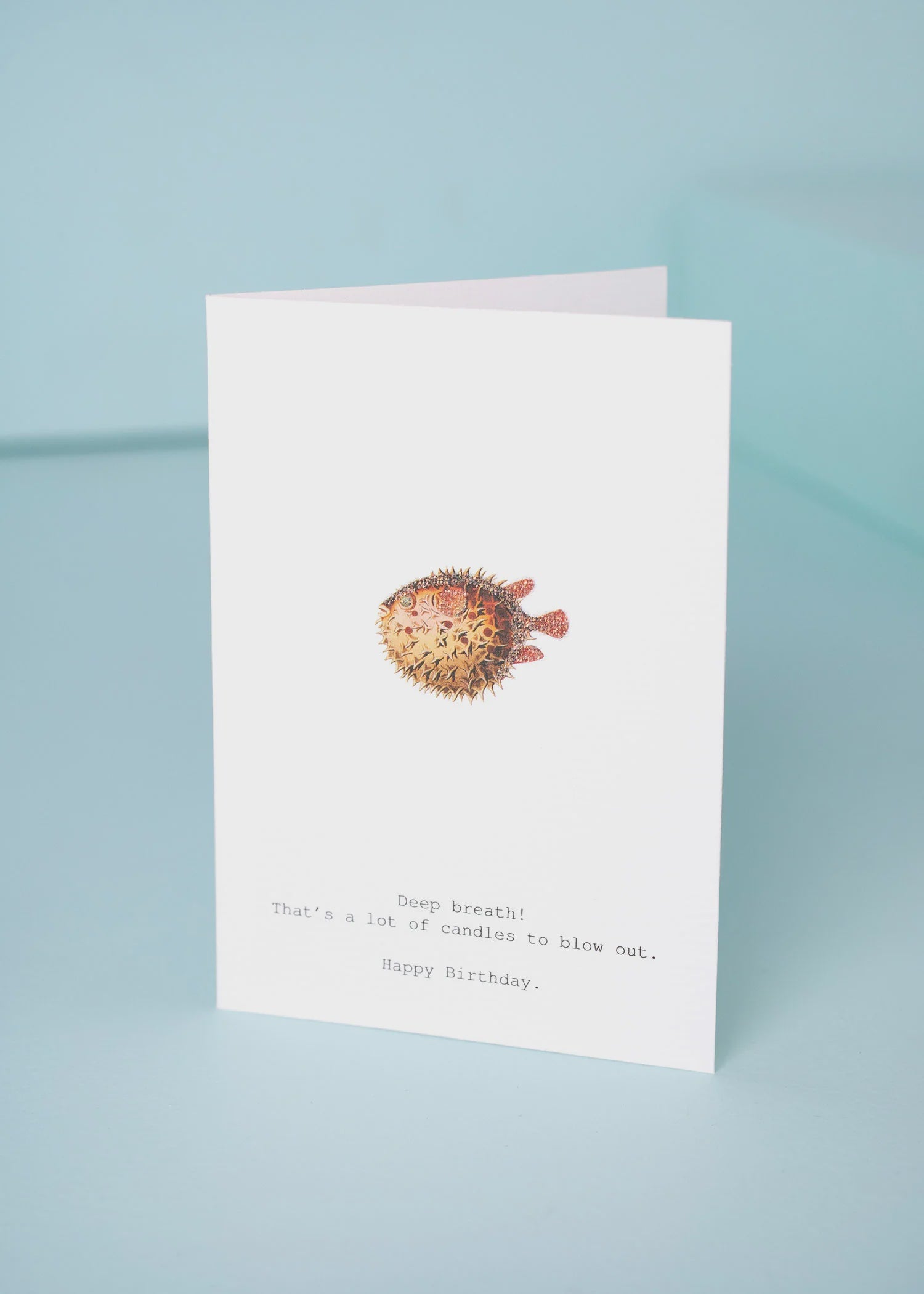 Deep Breath Greeting Card