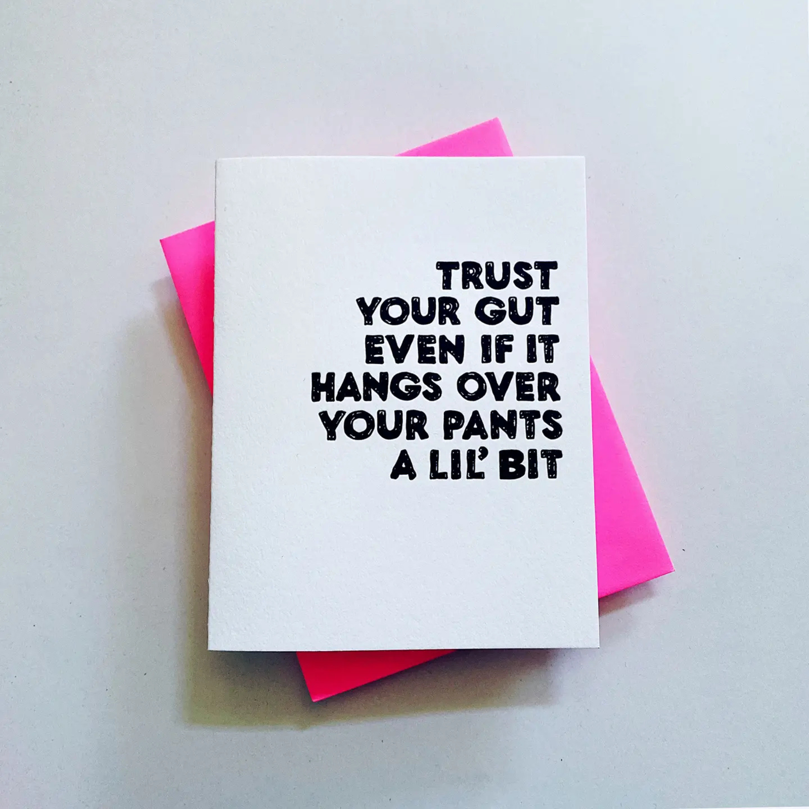 Trust Your Gut Card