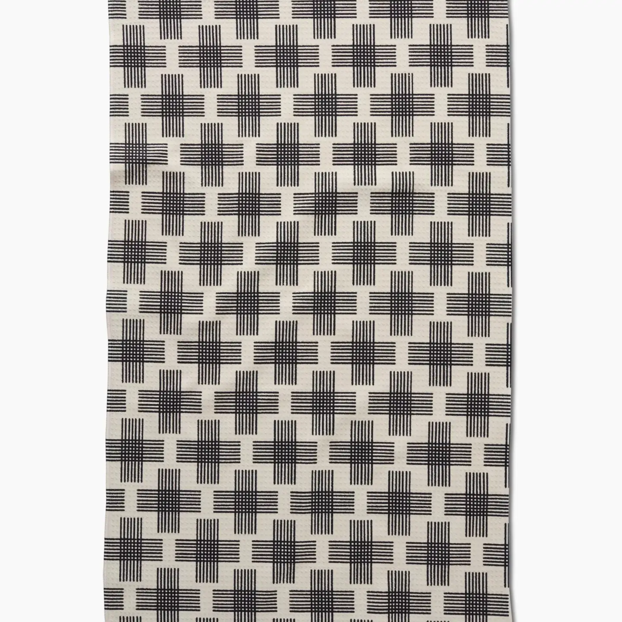 Cross Hatch Tea Towel