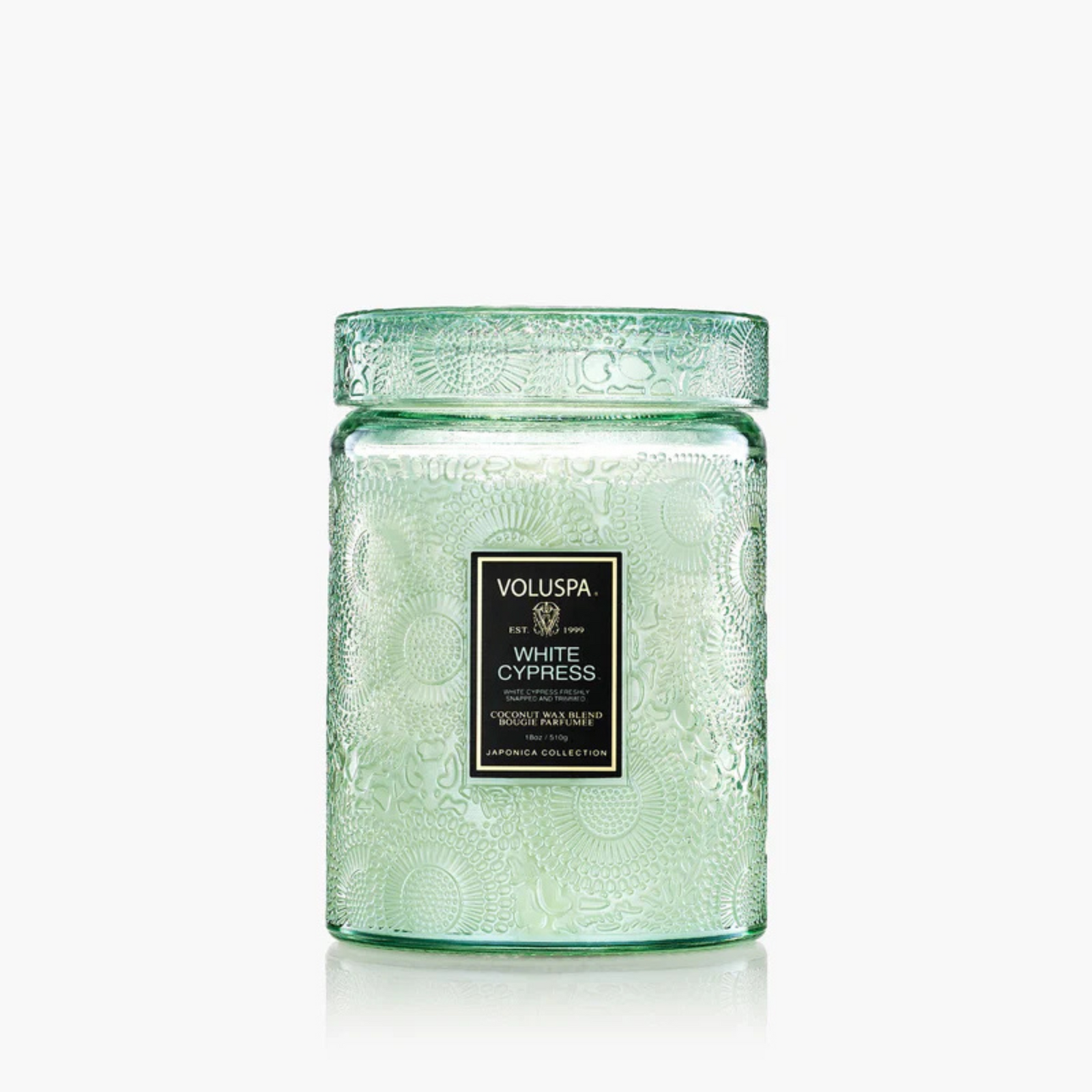 White Cypress- Small Candle