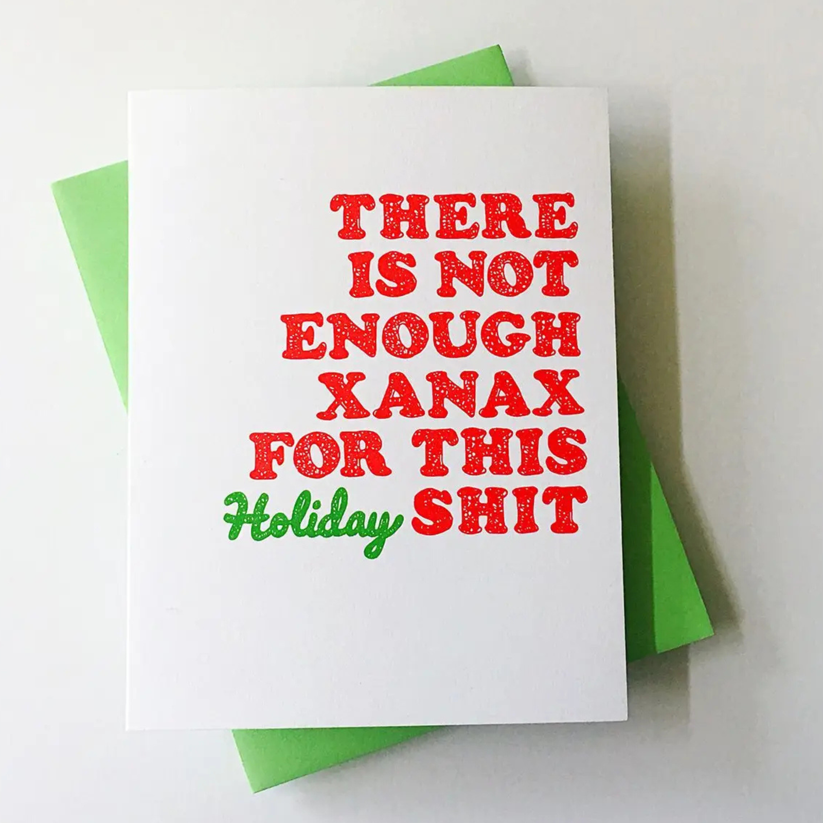 Xanax Holiday Card