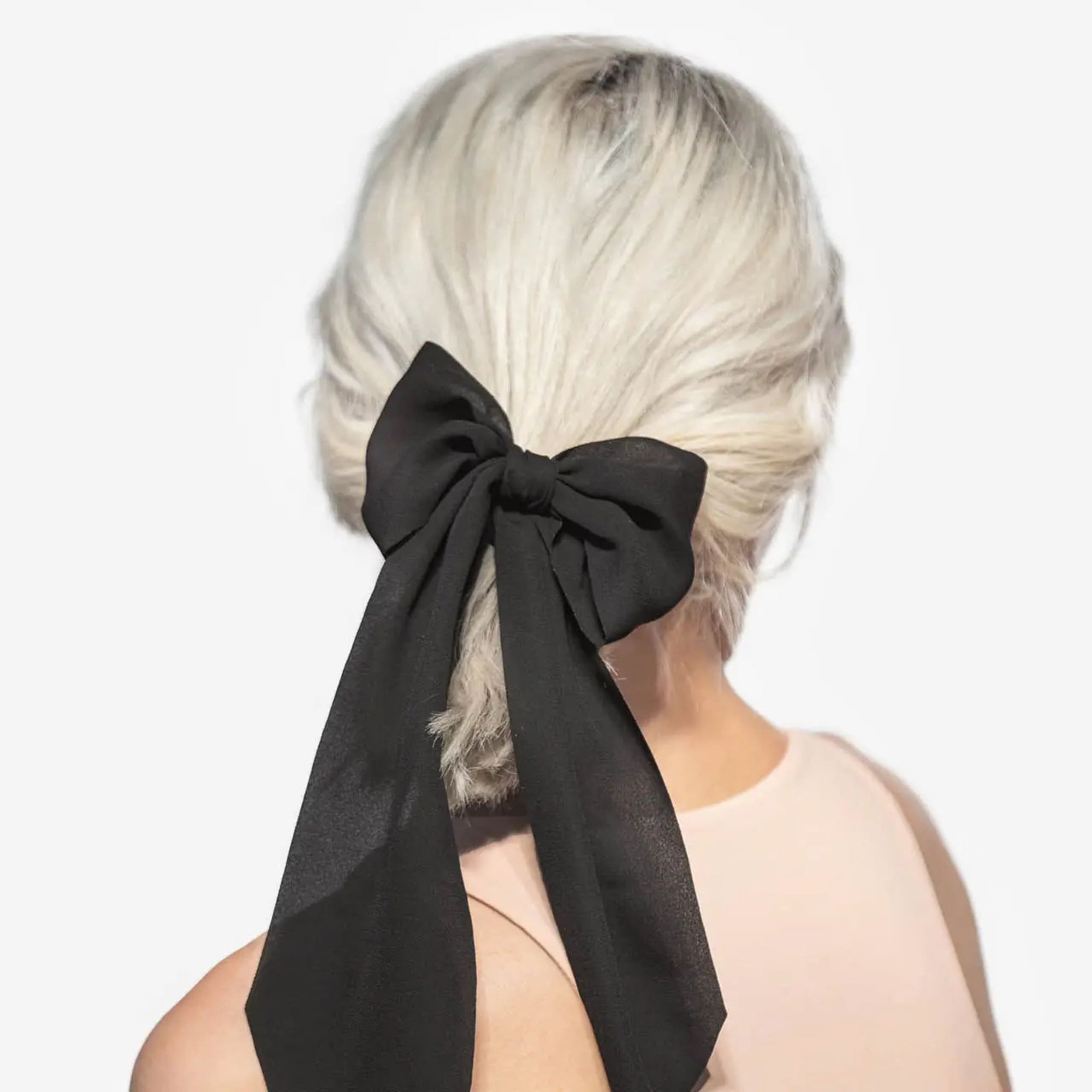 Crepe Scarf Scrunchie 2pc Set