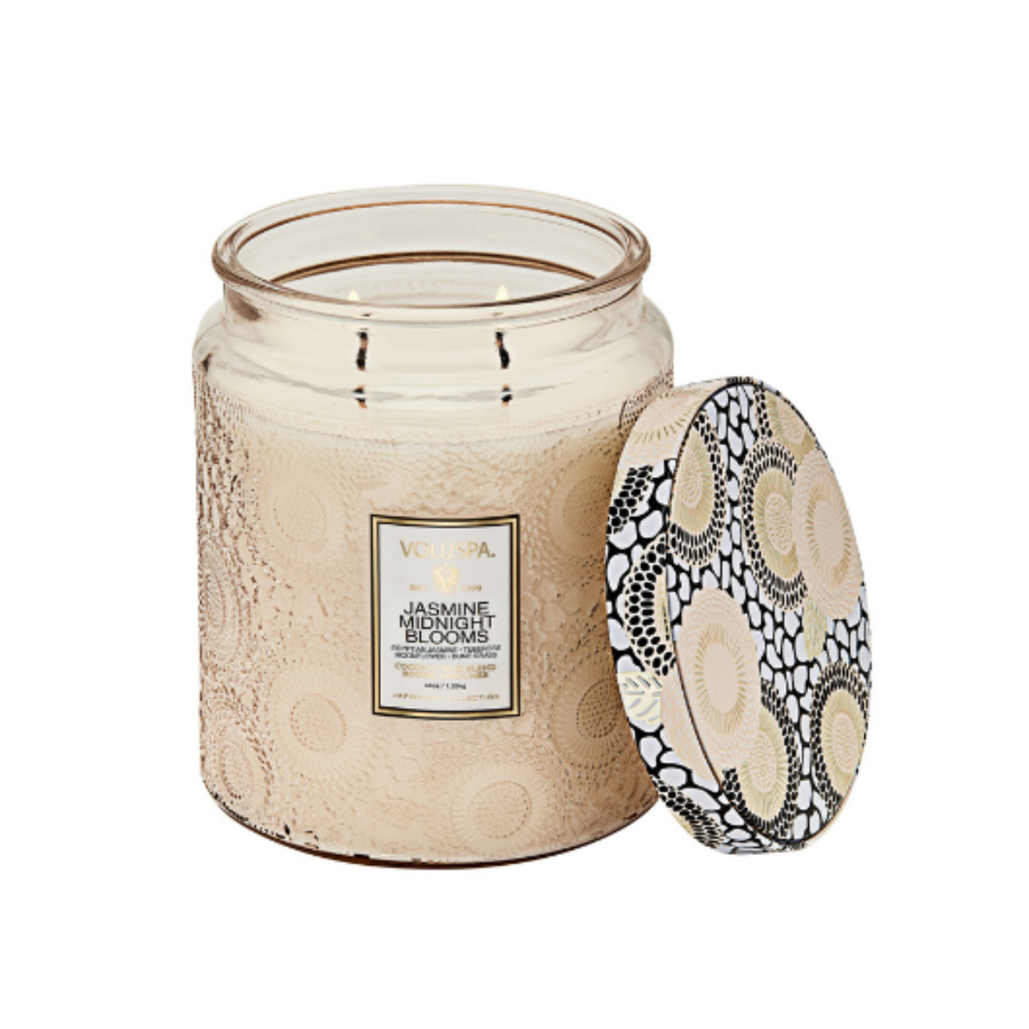Jasmine Midnight Blooms-Large jar Candle
