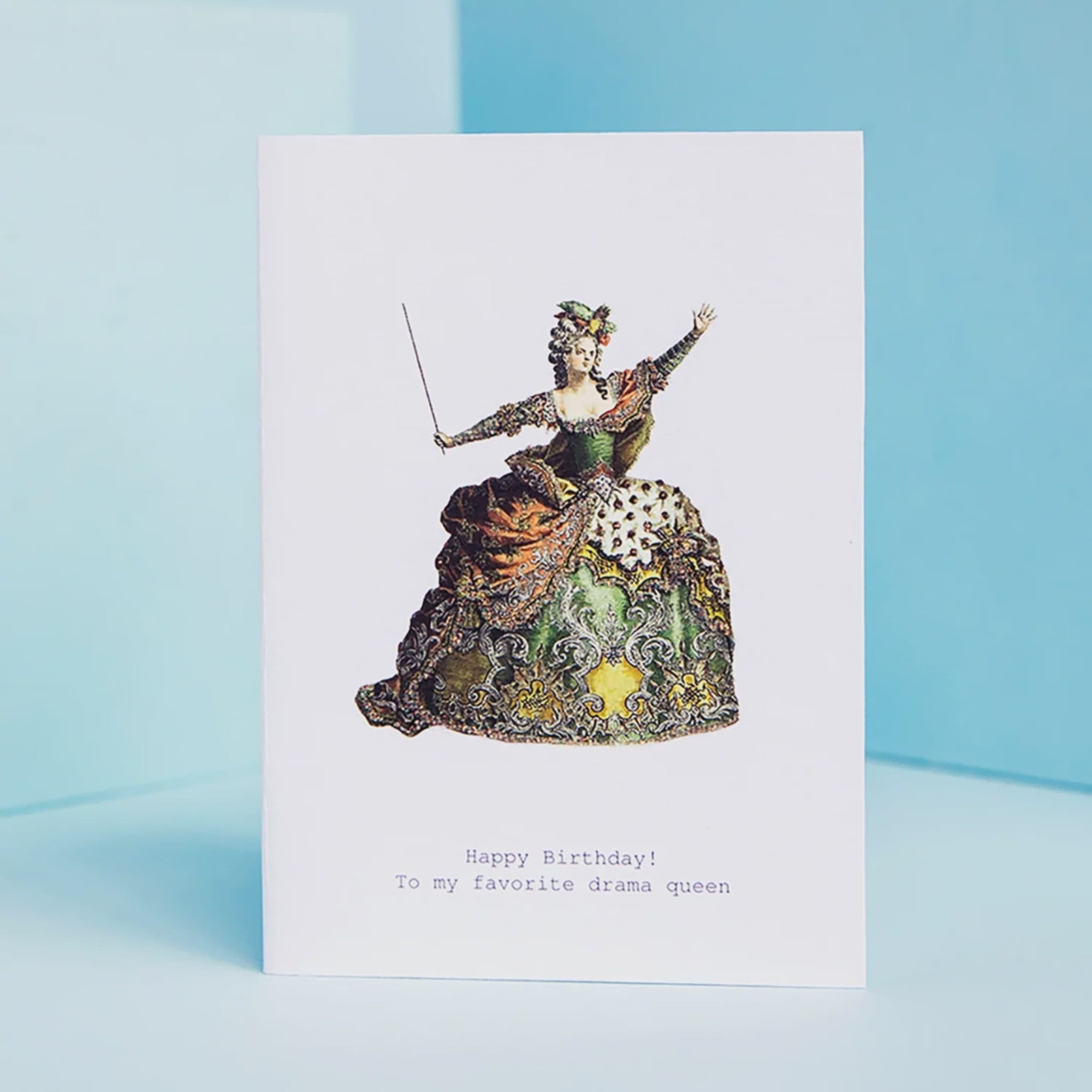Drama Queen Greeting Card
