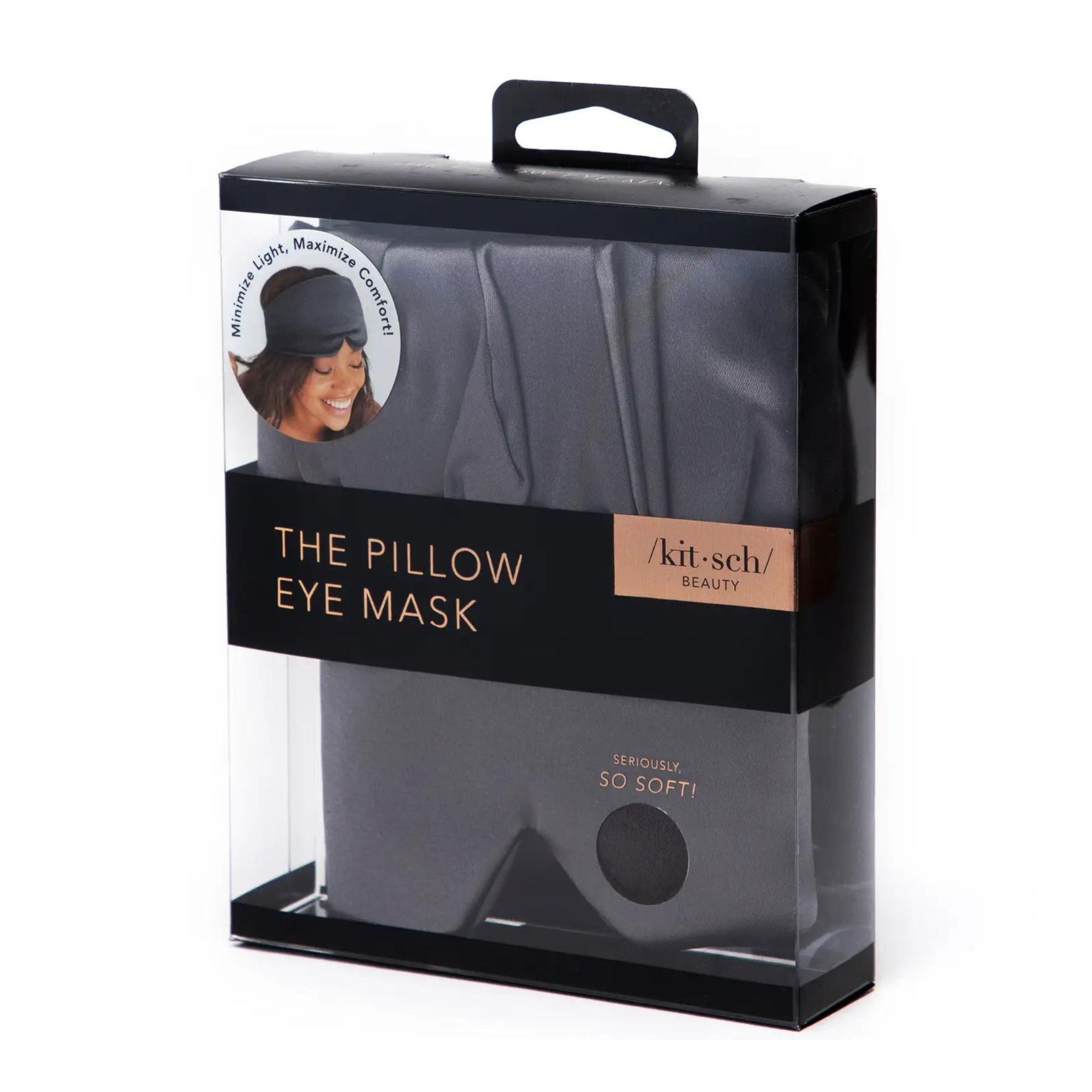 The Pillow Eye Mask-Charcoal