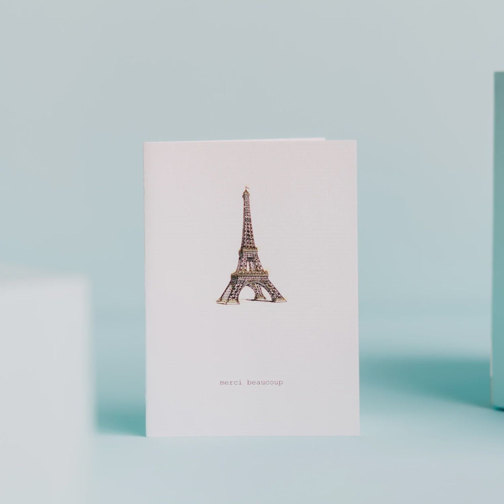 Merci Beaucoup Tour Eiffel Greeting Card