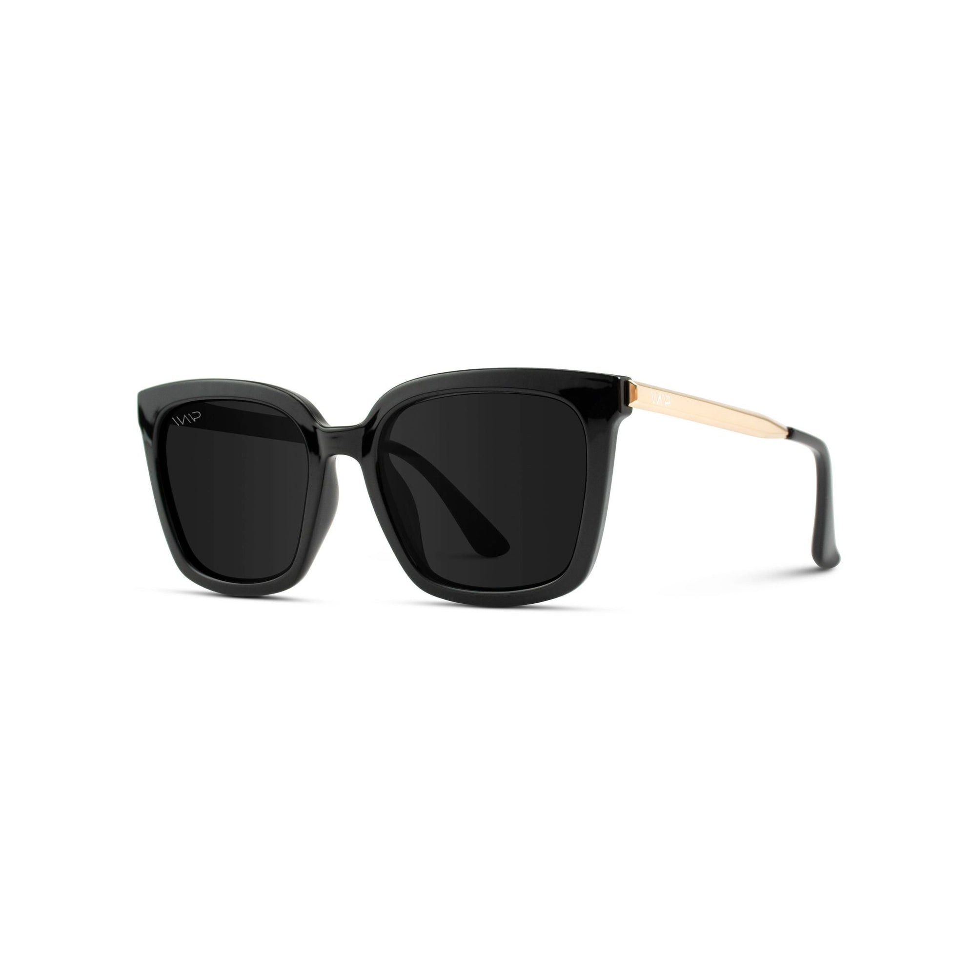 Madison - Black Square Oversize Sunglasses
