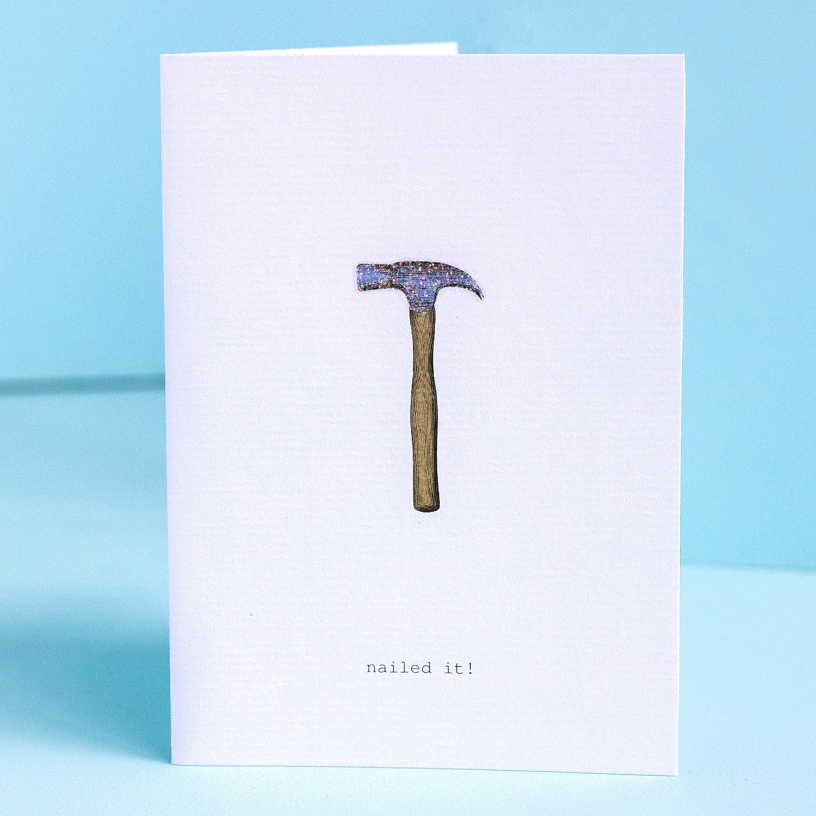 Nailed It Greeting Card