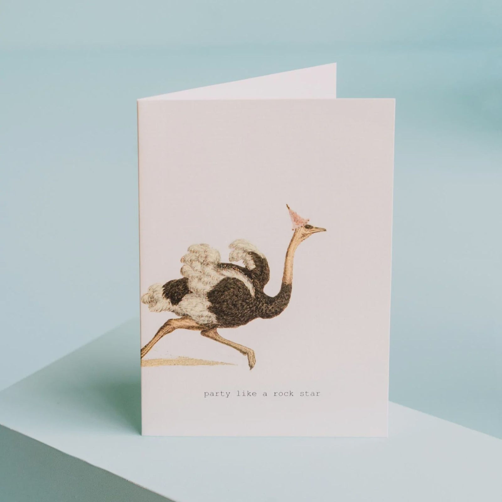 Party Like A Rockstar Greeting Card