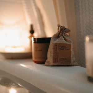 Rose Petal + Herbal Oatmeal Bath Soak | Bath Tea
