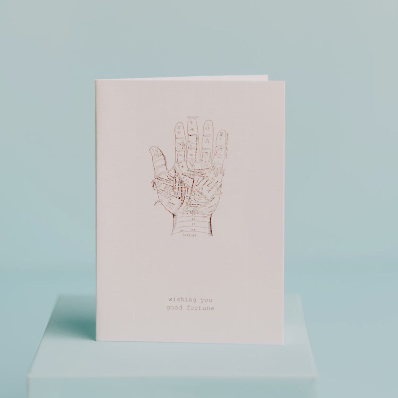 WISHING YOU GOOD FORTUNE GREETING CARD