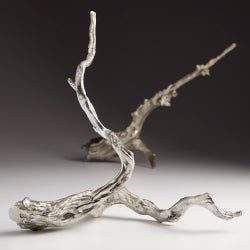 Drifting Wood Metallic Sculpture