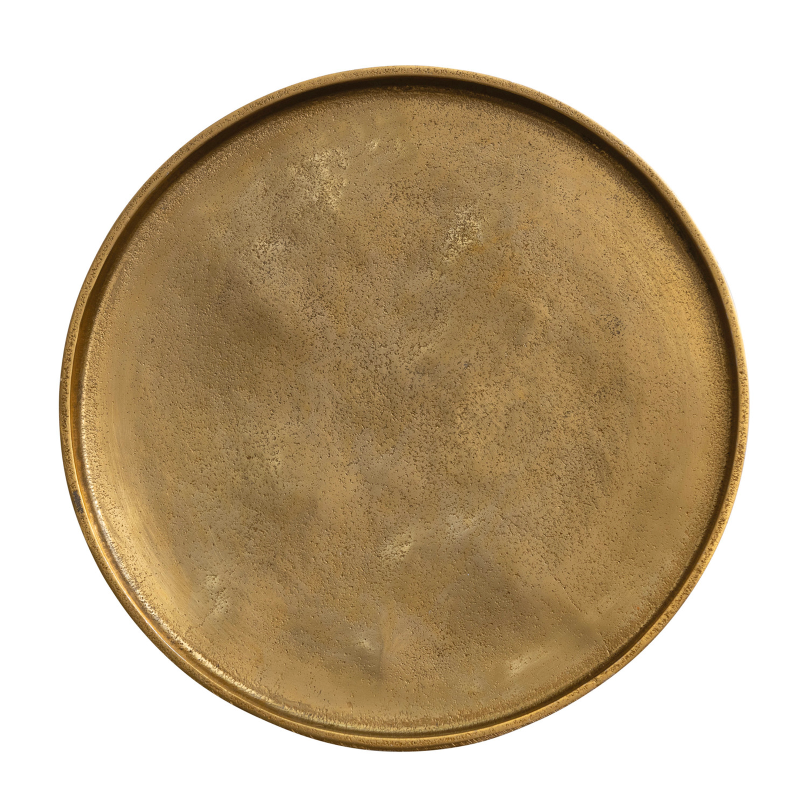 12" Round Cast Aluminum Tray