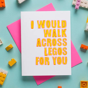 Walk Across Legos