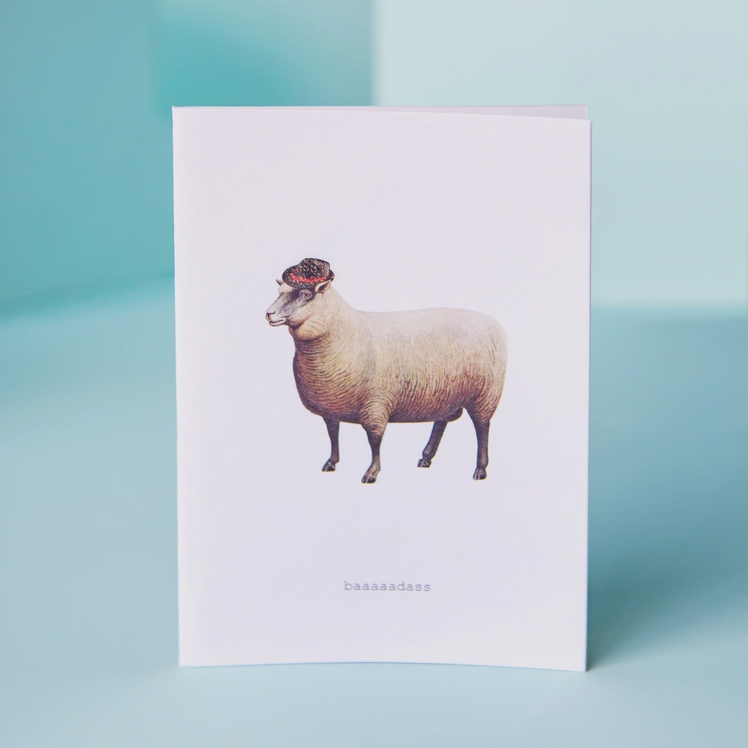 Baaadass Greeting Card