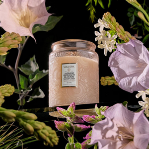Jasmine Midnight Blooms-Large jar Candle